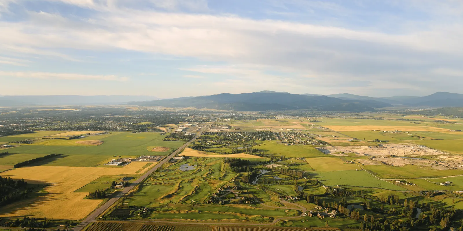 The Flathead Valley, Montana