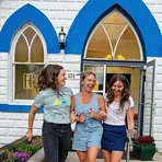 The Glacier Peaks Physical Therapy team outside their Columbia Falls clinic