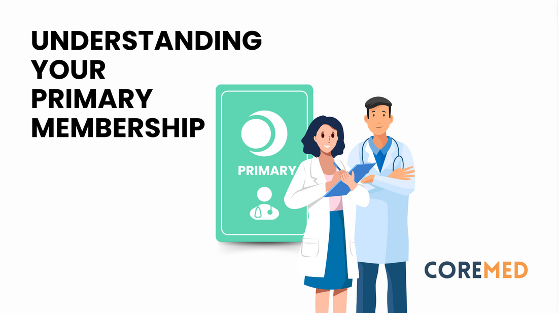 CoreMed Primary Membership Explainer and Healthcare